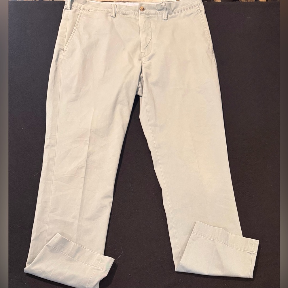 POLO RALPH LAUREN Stretch Straight Fit  Chino Steel Blue Size 36/34